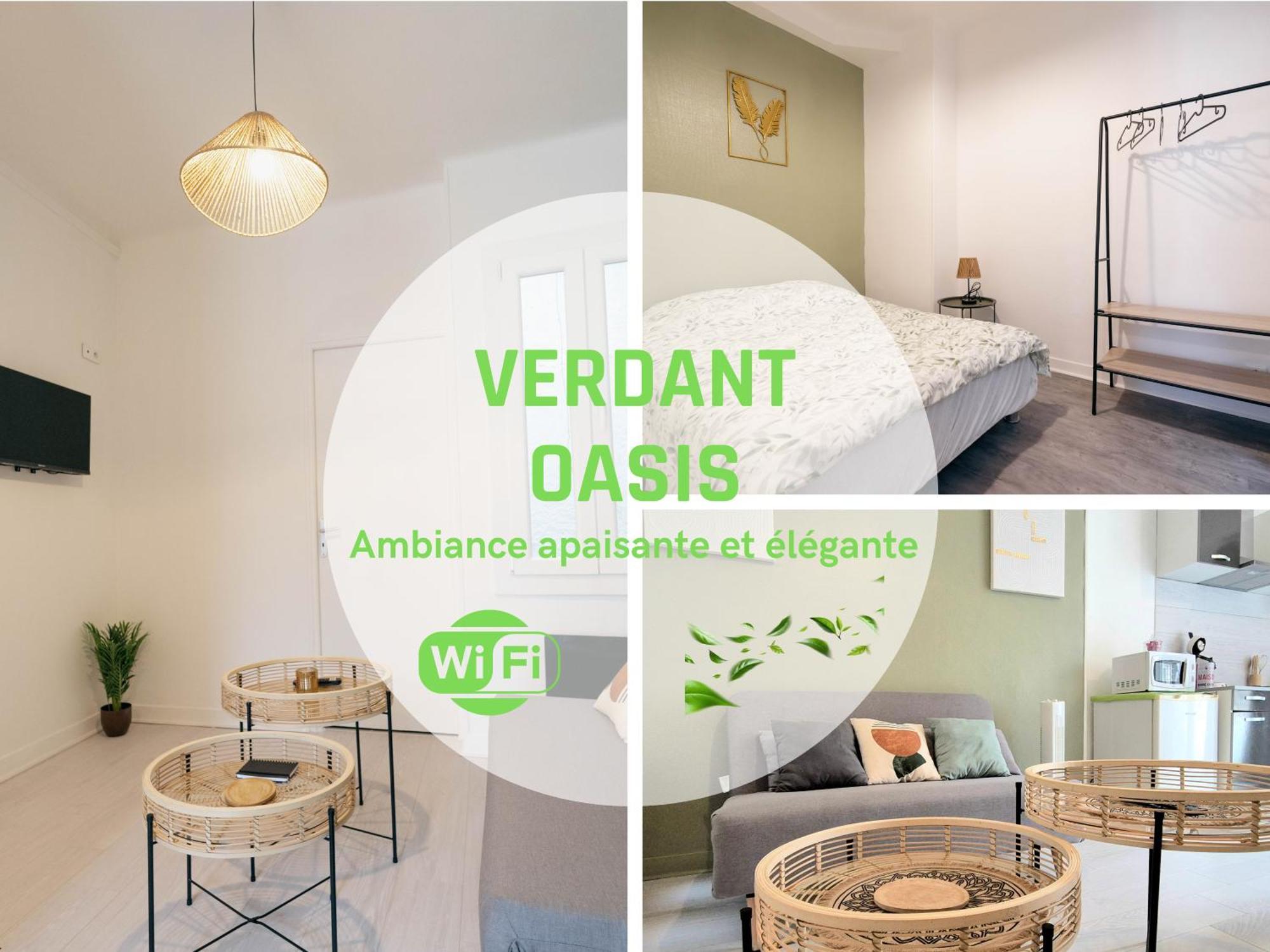 Verdant Oasis - Proche Du Centre - Wifi Gratuit - Parking A Proximite Lurdy Exteriér fotografie